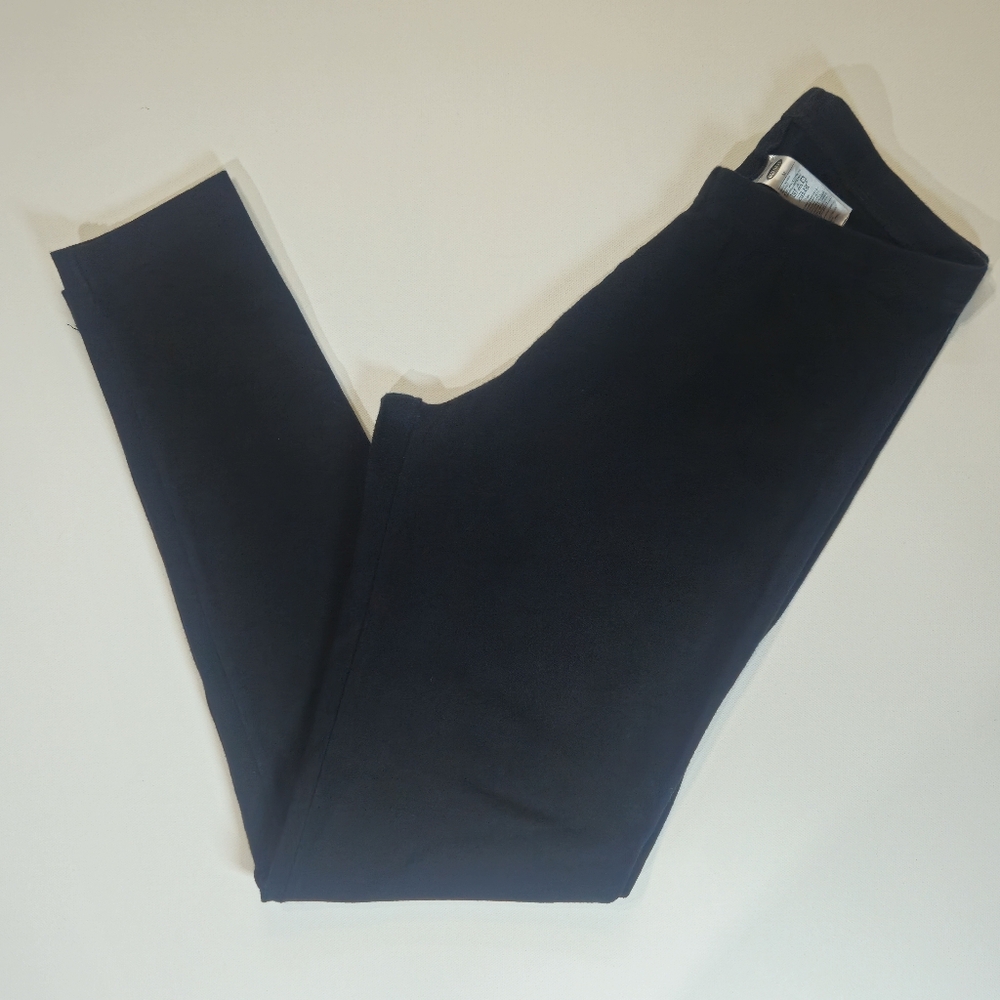 Old Navy Leggings‎ Womens Medium Black Capsule Wardrobe Athleisure Casual Wear